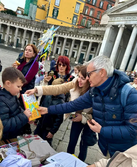 «La dura vita del ciclope» («Нелегке життя циклопа»): звіт про роздачу під час заходу 6 січня 2025 року — 16