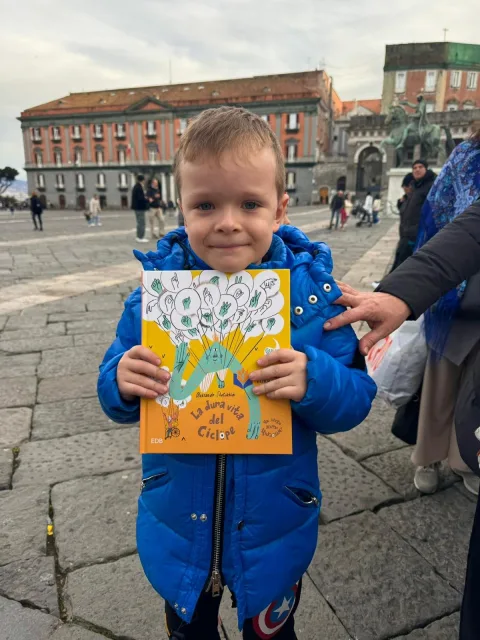 «La dura vita del ciclope» («Нелегке життя циклопа»): звіт про роздачу під час заходу 6 січня 2025 року — 14